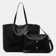 τσάντα δυο όψεων u.s. polo assn. axtell reversible 100% πολυουρεθάνη