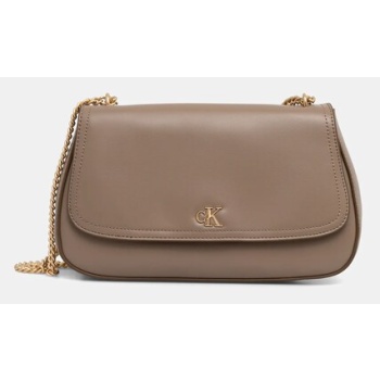 τσάντα calvin klein δερμάτινη απομίμηση