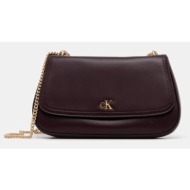 τσάντα calvin klein δερμάτινη απομίμηση