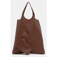 δερμάτινη τσάντα answear.lab 100% φυσικό δέρμα