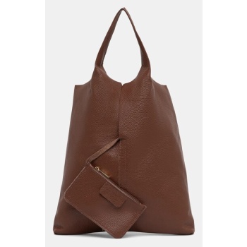 δερμάτινη τσάντα answear.lab 100% φυσικό δέρμα