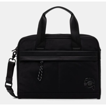 τσάντα karl lagerfeld k/ikon 41 x 35 x 7 cm 100% πολυαμίδιο