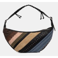 τσάντα desigual quebec whipstitch pat δερμάτινη απομίμηση