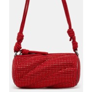 τσάντα σουέτ fiorucci suede rhinestone micro mella υλικό 1: 100% δέρμα σαμουά
υλικό 2: 100% βαμβάκι