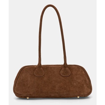 τσάντα σουέτ answear.lab 100% δέρμα σαμουά