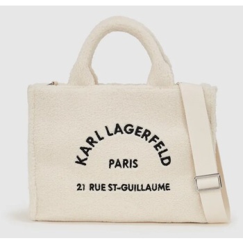 τσάντα karl lagerfeld ikon 65% βαμβάκι, 35% ανακυκλωμένο