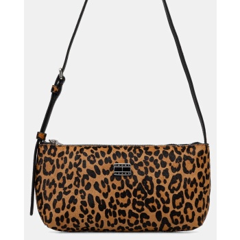 δερμάτινη τσάντα tommy jeans κύριο υλικό 100% τρίχες