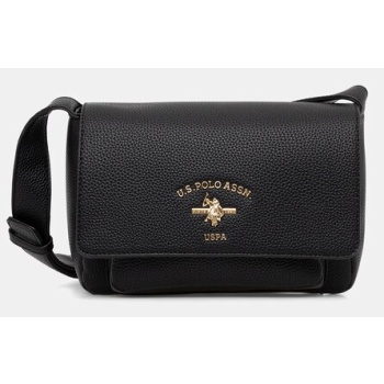 τσάντα u.s. polo assn. stanford 100% πολυουρεθάνη