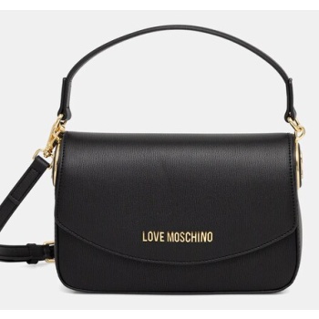 τσάντα love moschino 100% pu - πολυουρεθάνη