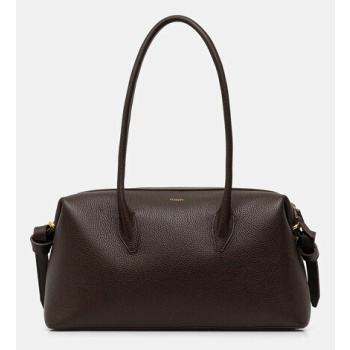 δερμάτινη τσάντα yuzefi brioche duffle κύριο υλικό 100%