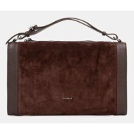 δερμάτινη τσάντα coccinelle elinor 100% φυσικό δέρμα