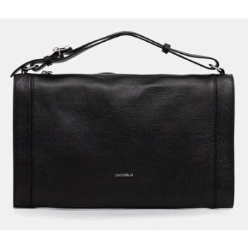 δερμάτινη τσάντα coccinelle elinor φυσικό δέρμα