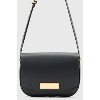 δερμάτινη τσάντα allsaints etta 100% φυσικό δέρμα