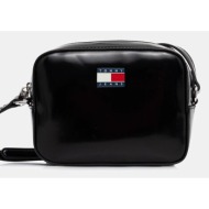 τσάντα tommy jeans πολυουρεθάνη