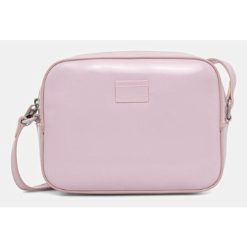 τσάντα tommy jeans πολυουρεθάνη