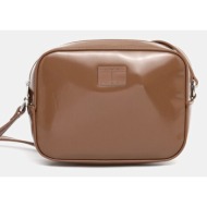 τσάντα tommy jeans πολυουρεθάνη