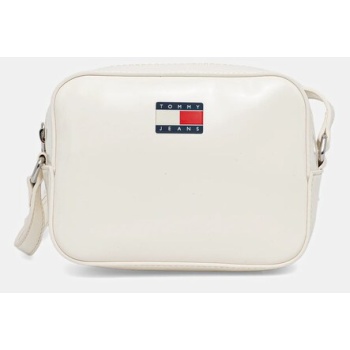 τσάντα tommy jeans πολυουρεθάνη