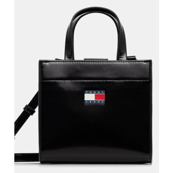 τσάντα tommy jeans πολυουρεθάνη