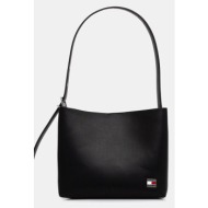 τσάντα tommy jeans πολυουρεθάνη