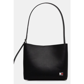 τσάντα tommy jeans πολυουρεθάνη