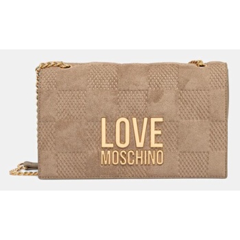 τσάντα love moschino κύριο υλικό 100% πολυουρεθάνη