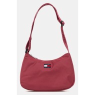 τσάντα tommy jeans 100% πολυεστέρας