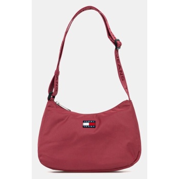 τσάντα tommy jeans 100% πολυεστέρας