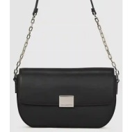 δερμάτινη τσάντα karl lagerfeld ikon 100% φυσικό δέρμα