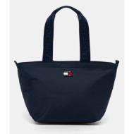 τσάντα tommy jeans 100% πολυεστέρας