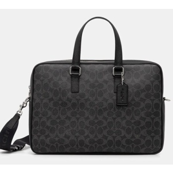 θήκη coach caden συνθετικό ύφασμα, φυσικό δέρμα