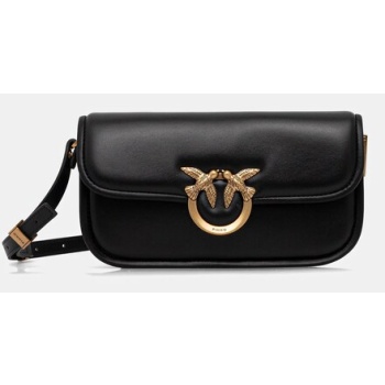 δερμάτινη τσάντα pinko horizontal φυσικό δέρμα