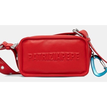 δερμάτινη τσάντα patrizia pepe κύριο υλικό 100% φυσικό