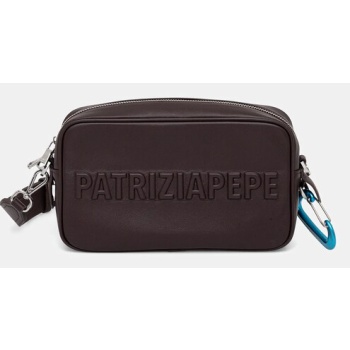 δερμάτινη τσάντα patrizia pepe κύριο υλικό 100% φυσικό