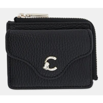 δερμάτινο πορτοφόλι coccinelle coccinelle c-me 100% φυσικό