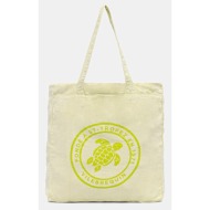 λινή τσάντα παραλίας vilebrequin babel 100% λινό