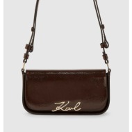 δερμάτινη τσάντα karl ...