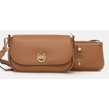 τσάντα u.s. polo assn. middleton 100% πολυουρεθάνη