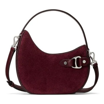 τσάντα σουέτ lauren ralph lauren πάνω μέρος 100% δέρμα