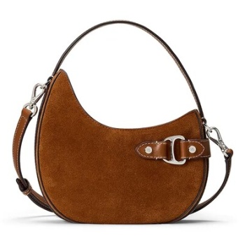 τσάντα σουέτ lauren ralph lauren πάνω μέρος 100% δέρμα