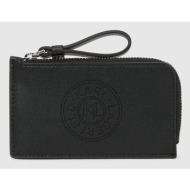 δερμάτινο πορτοφόλι karl lagerfeld ikon 100% δέρμα βοοειδών