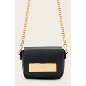 δερμάτινη τσάντα allsaints etta κύριο υλικό 100% φυσικό