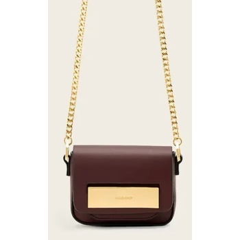 δερμάτινη τσάντα allsaints etta κύριο υλικό 100% φυσικό