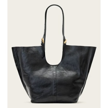 δερμάτινη τσάντα allsaints ara κύριο υλικό 100% φυσικό