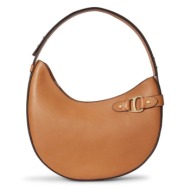 δερμάτινη τσάντα lauren ralph lauren 100% φυσικό δέρμα