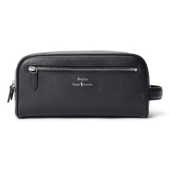 δερμάτινη τσάντα καλλυντικών polo ralph lauren 80% δέρμα
