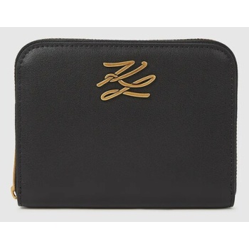 δερμάτινο πορτοφόλι karl lagerfeld ikon 100% φυσικό δέρμα