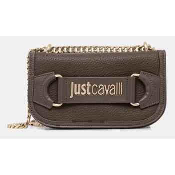 τσάντα just cavalli κύριο υλικό 100% πολυεστέρας με