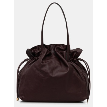 δερμάτινη τσάντα marella κύριο υλικό δέρμα αρνιούφόδρα