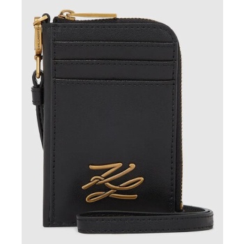 δερμάτινο πορτοφόλι karl lagerfeld ikon 100% φυσικό δέρμα