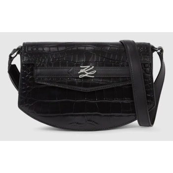 δερμάτινη τσάντα karl lagerfeld karl lagerfeld studio 100%